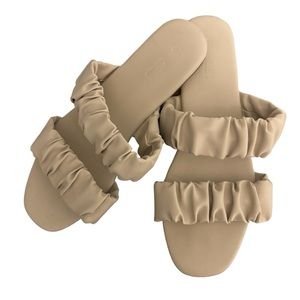 Blush slip on sandal